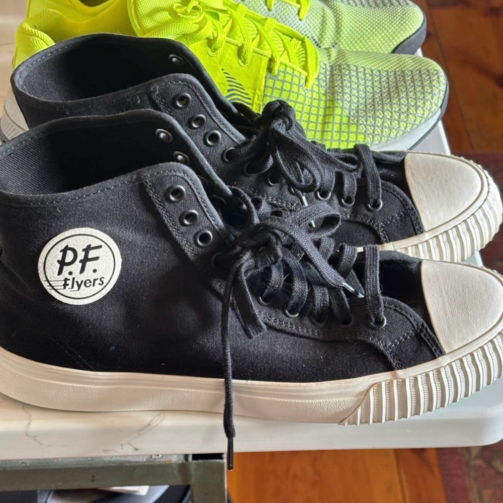 P.F. Flyers Black and White Sneakers